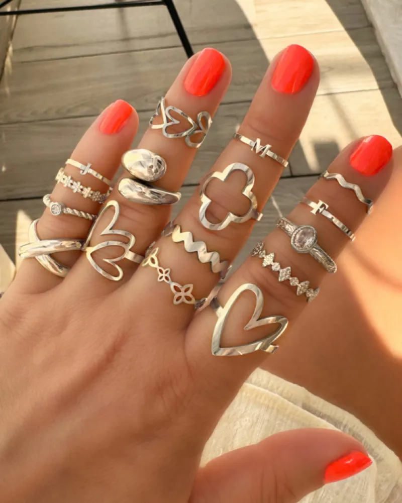 Finaste Vintage flower ring Outlet