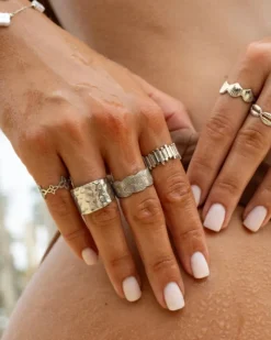 Finaste Vintage flower ring Outlet