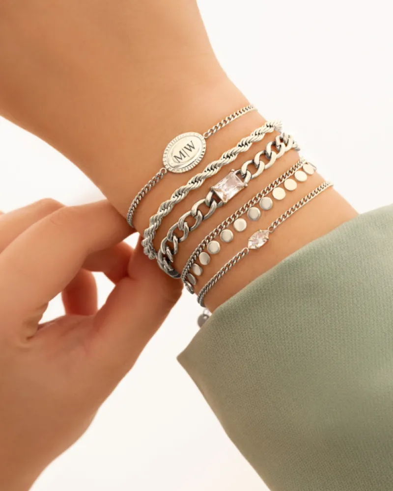 Finaste Vintage initial bracelet Fashion