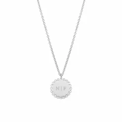 Finaste Vintage initial ketting Discount