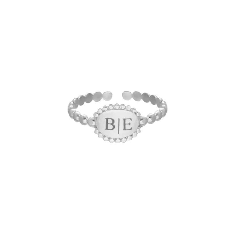 Finaste Vintage Initial Ring Discount