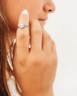 Finaste Vintage Initial Ring Discount