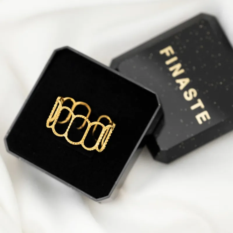 Finaste Vintage ring verstelbaar goudkleurig Best