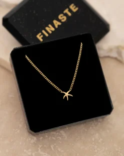 Finaste Zeester ketting goudkleurig Sale