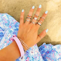 Finaste Zegelring ovaal graveren kleur zilver Outlet