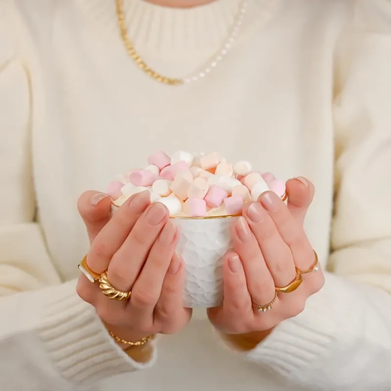 Finaste Zegelring Parelmoer kleur goud Discount